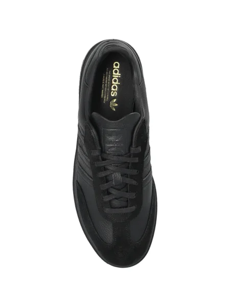 Τρέξιμο παντελόνι Adidas με κορδόνια με δαντέλα μαύρο