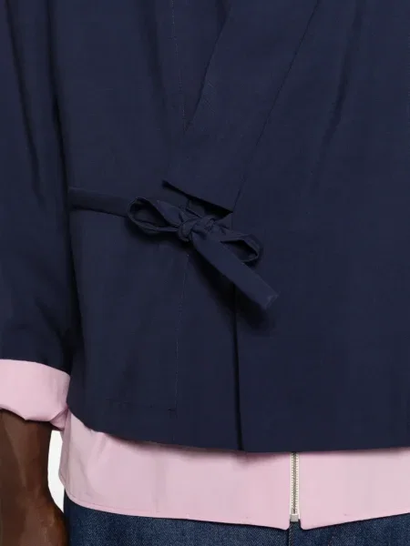 Dvouřadá bunda Kenzo modrá