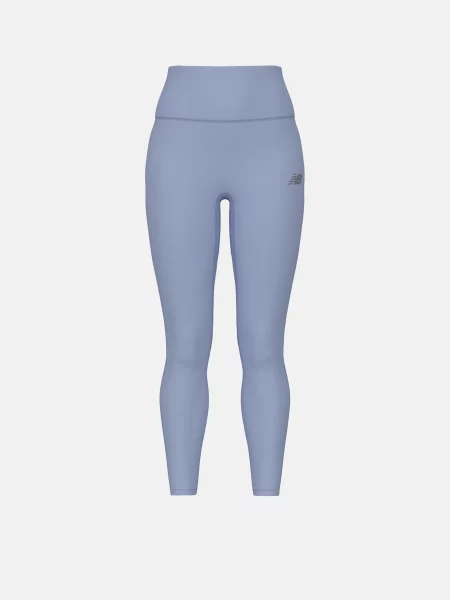 Спортивні леггінси New Balance Essential High Rise перероблений фіолетовий