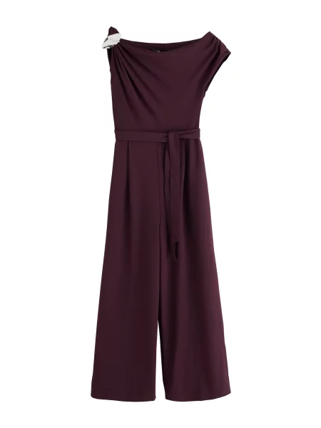 Next Salopeta burgundy roșu