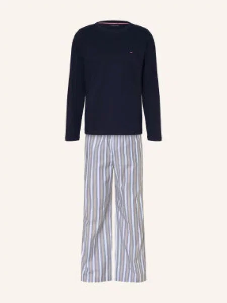 Tommy Hilfiger Piżama blau niebieska