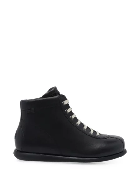 Botine Camper cu șireturi din dantelă negru