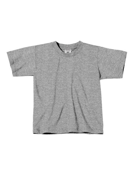 Tricou copii B&c gri