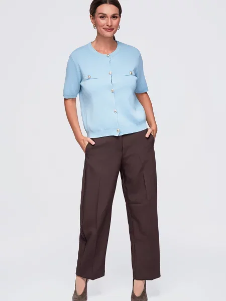 Bluza Ombre smeđa
