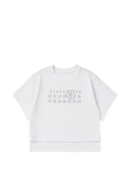 Koszulka dziecięca Mm6 Maison Margiela biała