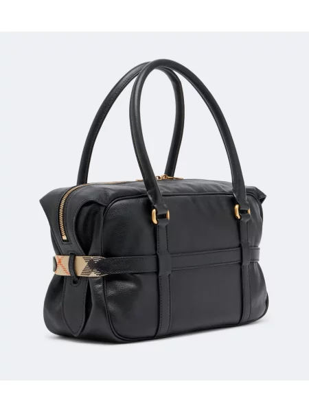Geantă Burberry din piele negru