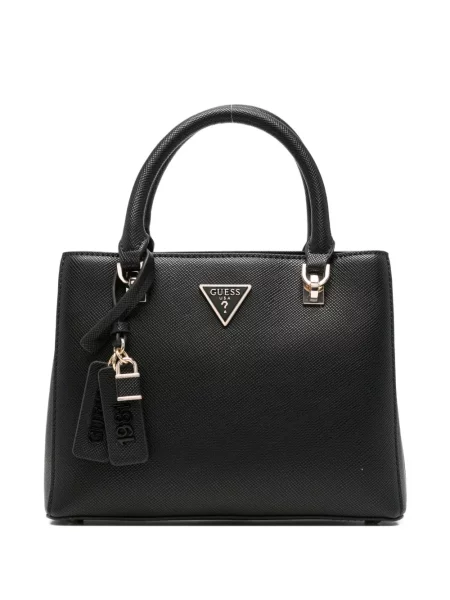 Geantă shopper Guess negru