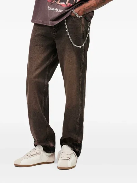 Blugi drepți Represent maro