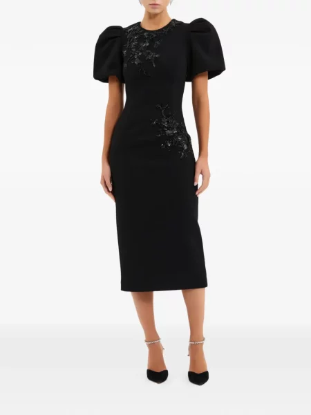 Rochie midi Rebecca Vallance negru