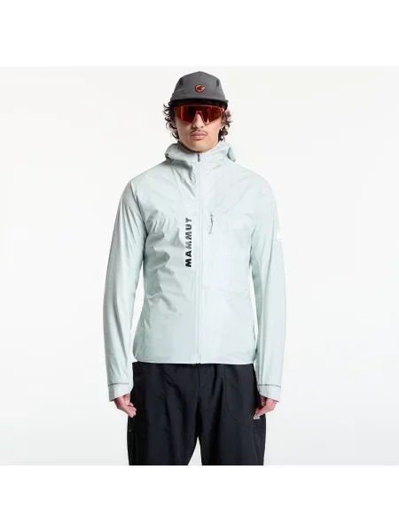 Windbreaker Mammut Aenergy TR HS Hooded Jacket Silver Sage L
