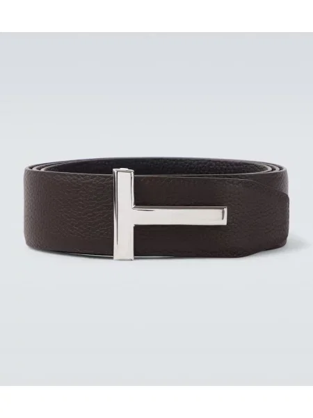 Curea Tom Ford din piele maro