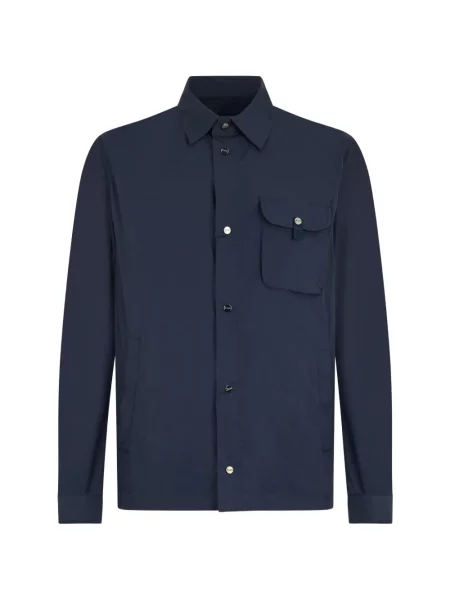 Jachetă-cămașă Herno albastru