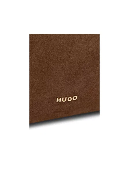 HUGO torebka shopper Cymbeline S_Tote brązowa