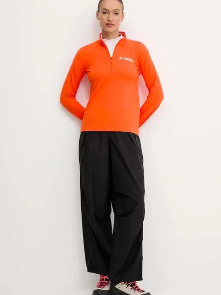 Спортивний лонгслів adidas TERREX X-Country помаранчевий