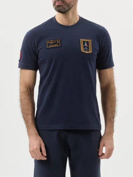 Футболка Aeronautica Militare синя