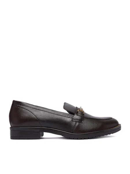 Loafersy Lasocki brązowe
