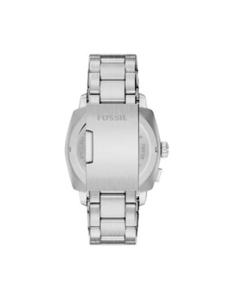 FOSSIL Analógové hodinky MACHINE BIG TIC farby bahna strieborná čierna