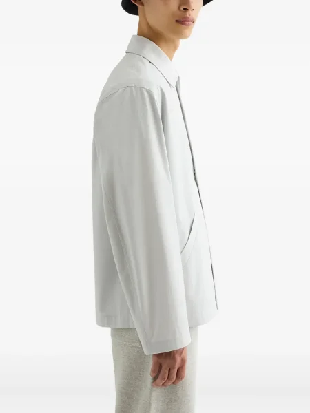 Geacă Jil Sander cu imagine gri