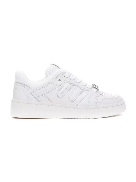 Sneakersy Bally białe