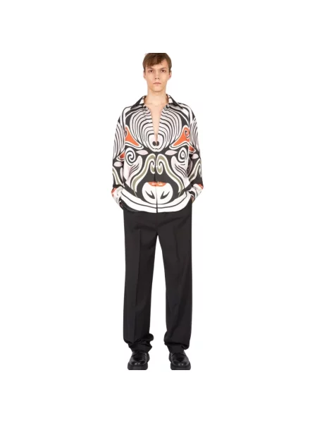 Wielobarwność koszula Act N°1 z nadrukiem