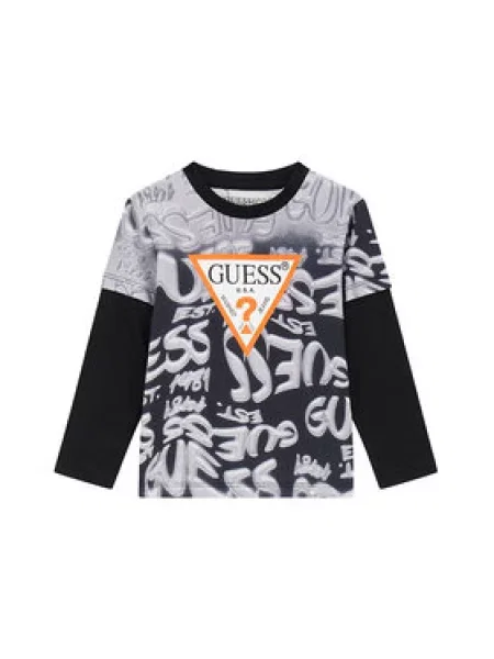Guess Komplektas: palaidinė ir kelnės juoda