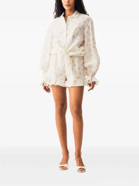Pantaloni scurți Sleeper cu model floral cu imagine