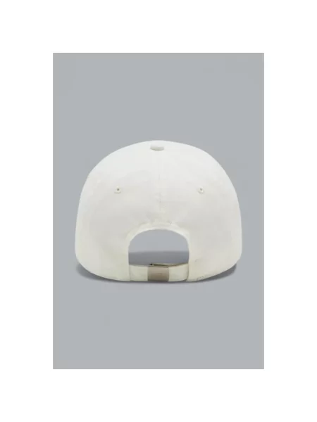 Czapka z daszkiem Mm6 Maison Margiela biała