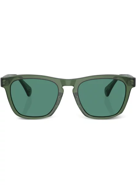 Ochelari de soare Oliver Peoples verde