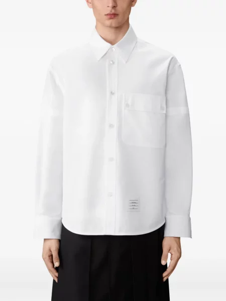 Cămașă Thom Browne alb
