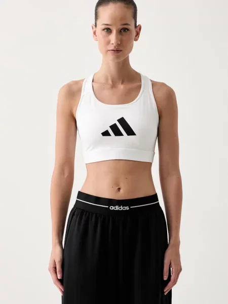 Adidas Performance športová podprsenka PrimeliftReact biela