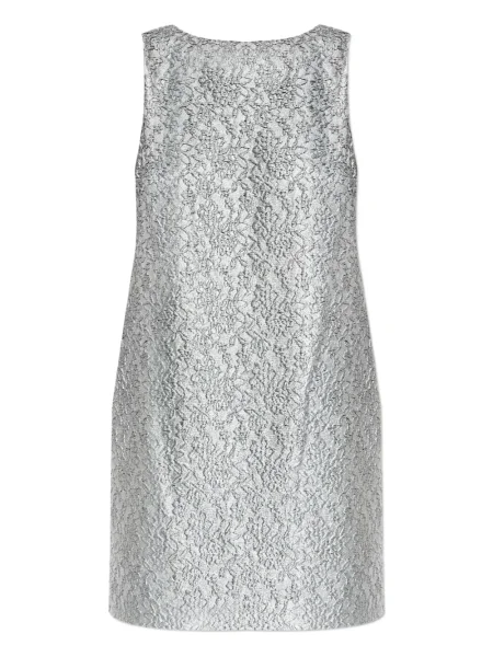 Rochie mini Kate Spade din dantelă de costum gri