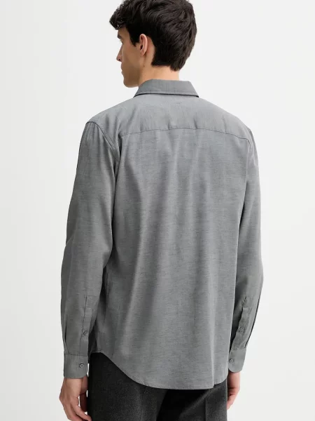 Сорочка Sisley regular класичний комір сірий