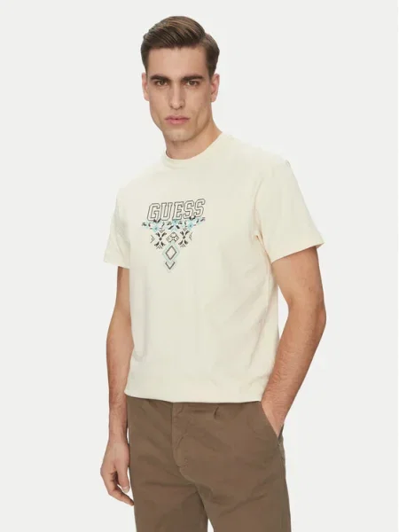 Guess Tricou bej