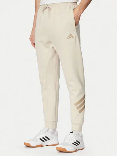 Adidas Pantaloni trening Future Icons bej