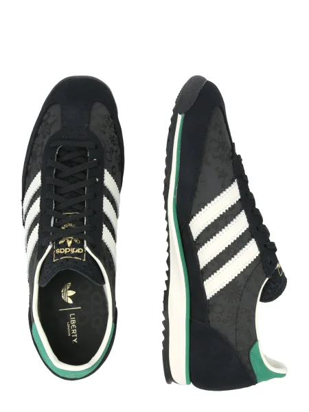 ADIDAS ORIGINALS Nízke tenisky SL zelená biela čierna
