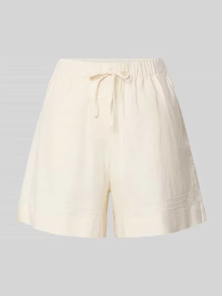 Szorty z mieszanki lnu i z elastycznym pasem Jake*s Studio Woman