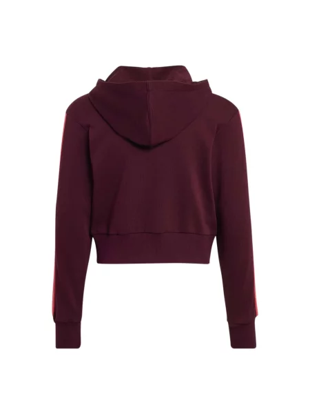 Bluza Adidas Sport Jg 3S Ft Fz Cro Dzieci fioletowa