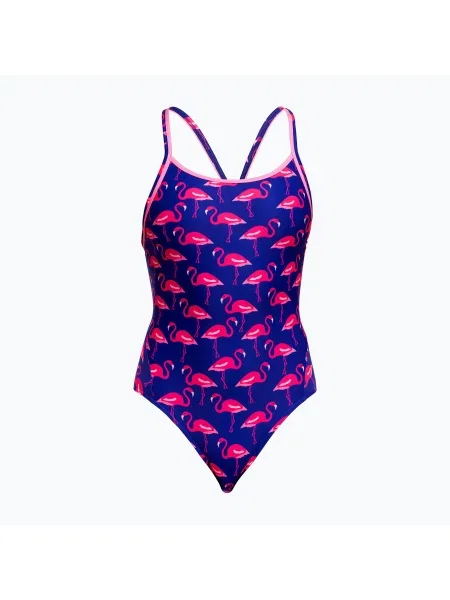 Дамски цял бански костюм Funkita Diamond Back One piece flocked up