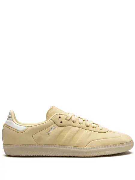 Sneakerși Adidas Samba din piele galben