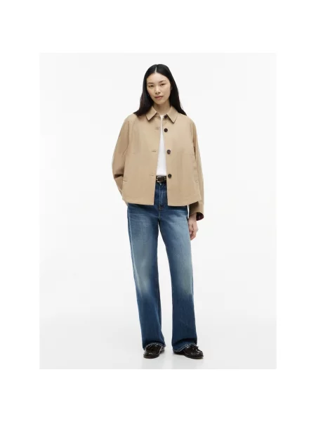Scurt geacă Tommy Hilfiger bej