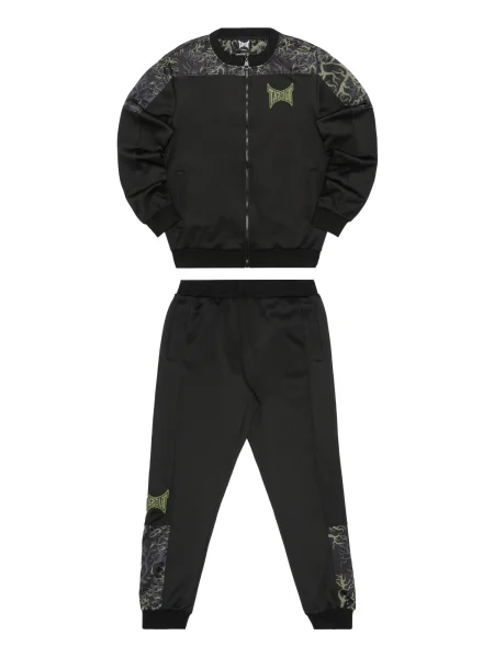 Komplet dresowy Tapout czarny