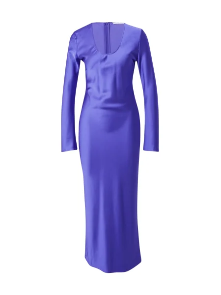 Samsøe Samsøe Večerné šaty Alina tmavofialová