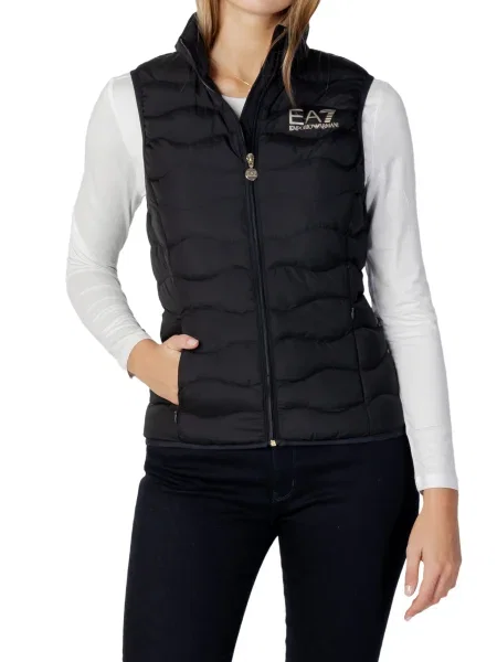 Pikowana kamizelka Ea7 Emporio Armani czarna