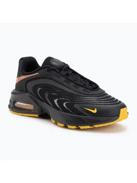 Розовое золото кроссовки Nike Air Max черные