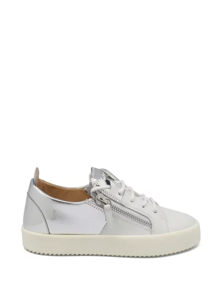 Sneakerși Giuseppe Zanotti din piele alb