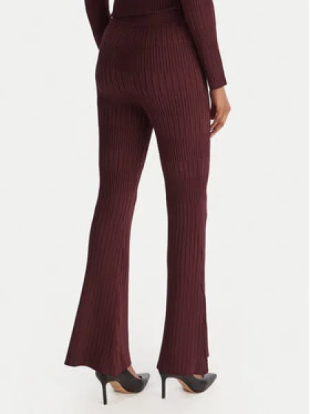 Marciano Guess Hlače iz tkanine Bordo rdeča