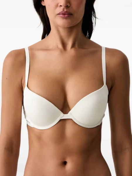 Sutien Emporio Armani cu autograf alb