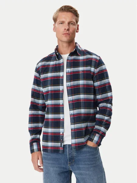 Tommy Jeans Marškiniai Tamsiai mėlyna