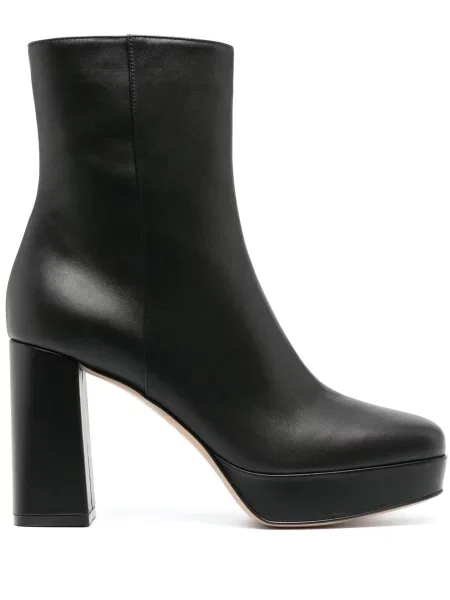 Cizme scurte Gianvito Rossi din piele negru