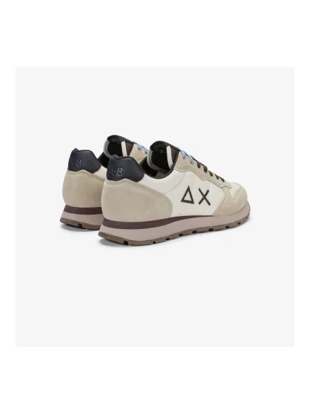 Pantofi Sun68 alb